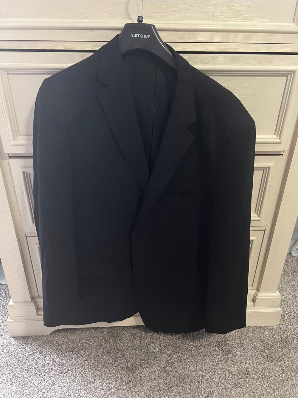 Suit Shop Men's Black Suit